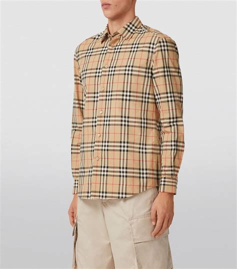 burberry vintage check shirt|Burberry Check cotton shirts.